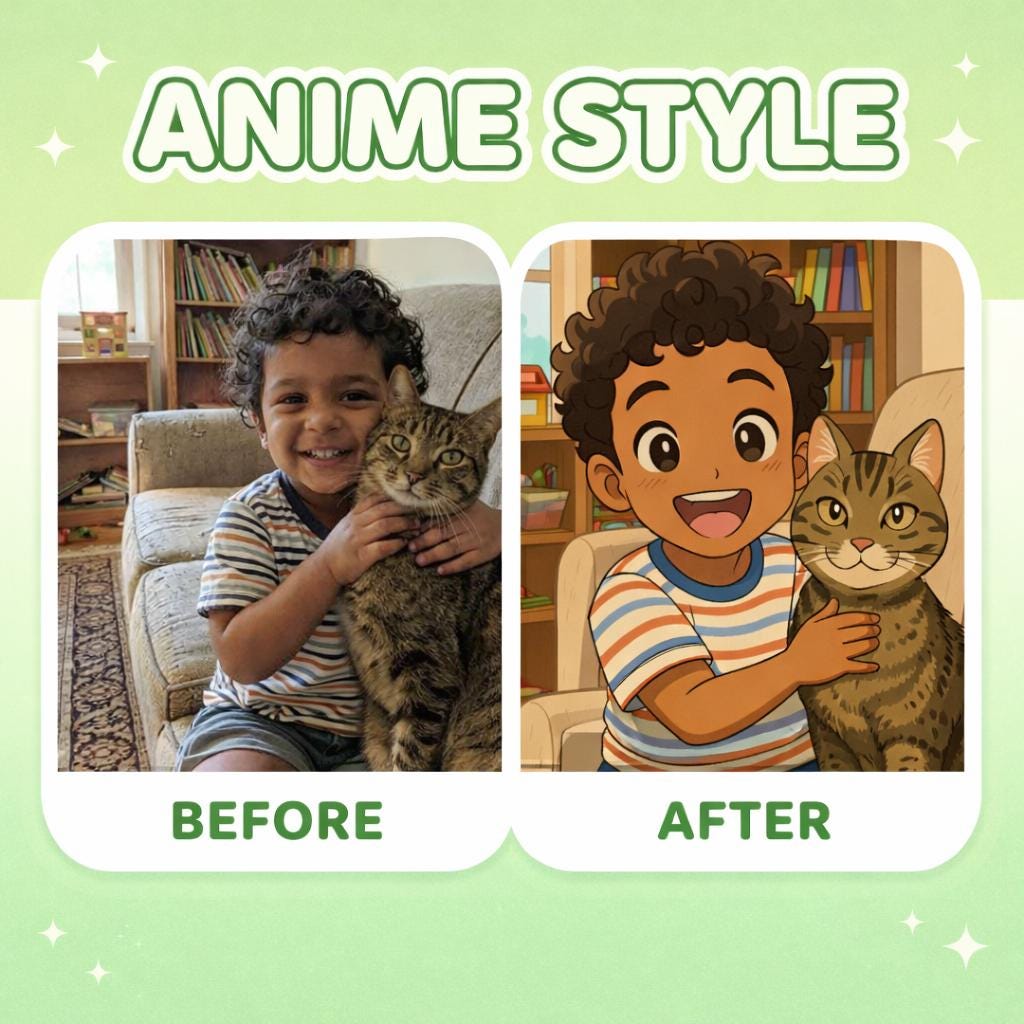 Custom Anime Portrait | Kawaii Style Digital Illustration