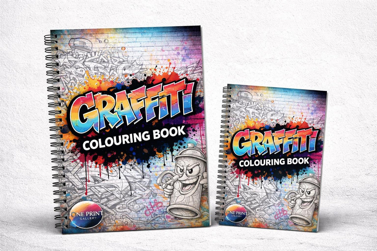 Graffiti Colouring Book for Adults | Street Art Urban Designs (A4/A5)