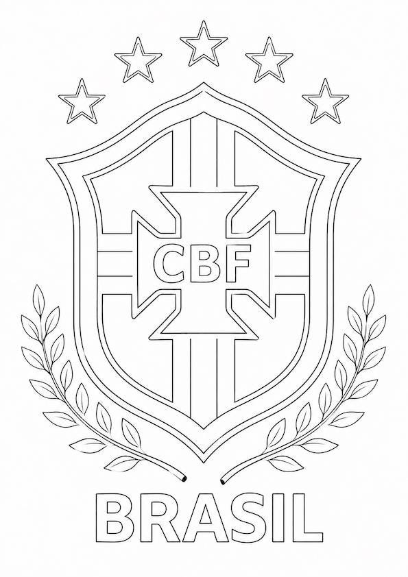 Brazil World Cup 2026 Colouring Book | Football Fan Activity Book for Kids, Adults